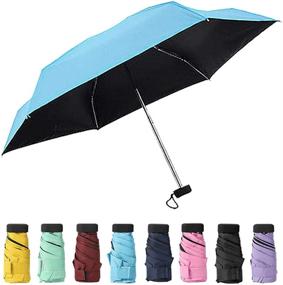 img 4 attached to 🌂 TOPTIE Compact Travel Umbrella: Unmatched Protection for Frequent Travelers