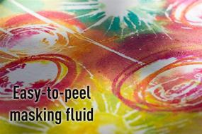 img 2 attached to 🎨 Pebeo Liquid Latex Masking Fluid Drawing Gum: 45ml/1.52oz Bottle for Effective Artistic Masking