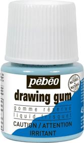img 4 attached to 🎨 Pebeo Liquid Latex Masking Fluid Drawing Gum: 45ml/1.52oz Bottle for Effective Artistic Masking