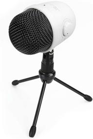 img 4 attached to 🎙️ Белый мини-микрофон Amazon Basics Mini Condenser Mic для настольного компьютера - улучшенный SEO