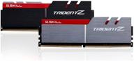 💻 g.skill tridentz серия ddr4 pc4-25600 32 гб комплект оперативной памяти ram (2 x 16 гб), 3200мгц для высокопроизводительных настольных пк, модель f4-3200c14d-32gtz логотип