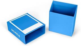 img 3 attached to Коробка для хранения фотографий Polaroid - синяя (6121)