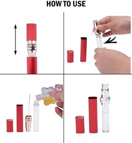 img 1 attached to Fashionclubs Refillable Perfume Atomizer Bottle