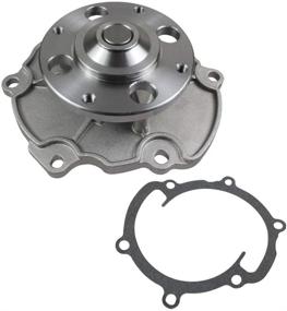 img 4 attached to MACEL AW5103 Water Pump with Gasket - Buick Allure Cadillac ATS CTS Chevy Equinox Malibu Traverse V6 3.6L - Reliable Performance and Perfect Fit!