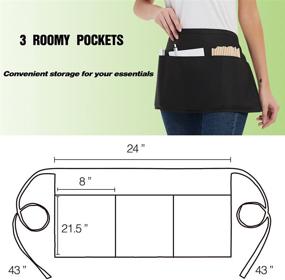 img 2 attached to Фартуки для серверов DUSKCOVE Pack Pockets