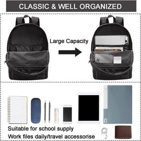 img 1 attached to 🎒 Lightweight Casual Backpack with Charging Feature for Laptop: SUPACOOL Charging Backpack