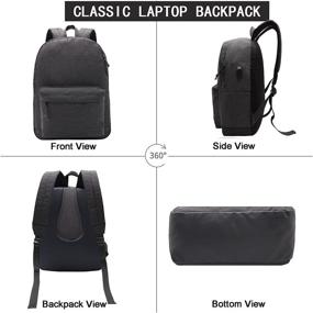 img 2 attached to 🎒 Lightweight Casual Backpack with Charging Feature for Laptop: SUPACOOL Charging Backpack