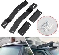🚗 dasen roof bracket mounting for 50" curved/straight led light bar - jeep cherokee xj 1984-2001 (no drill installation) logo