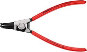 img 2 attached to 🔧 Наждачные пассы KNIPEX Tools 4621A21 6,75 дюймов черные - 90 градусов угловые, с прецизионным кованым наконечником, внешний захват, диаметр вала 3/4" - 2 23/64