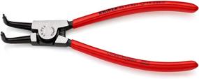 img 3 attached to 🔧 Наждачные пассы KNIPEX Tools 4621A21 6,75 дюймов черные - 90 градусов угловые, с прецизионным кованым наконечником, внешний захват, диаметр вала 3/4" - 2 23/64