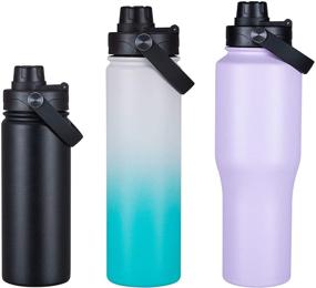 img 3 attached to Reusable Sports Cup Accessories: WAPEST Spout Lid Replacement for Hydro Flask Wide Mouth Water Bottle