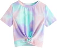romwe casual shirts sleeve purple girls' clothing and tops, tees & blouses logo