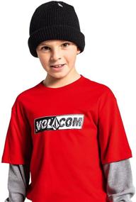 img 1 attached to 🧢 Volcom Full Stone Beanie for Big Boys