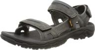 teva hudson dark gull grey women's shoes logo