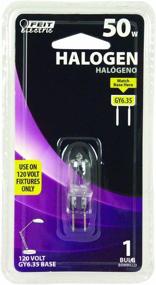 img 1 attached to 💡 Feit Electric BPQ50T4/JCD/RP 50W T4 JCD Halogen Bulb with Bi-Pin Base, Clear - Enhanced for SEO