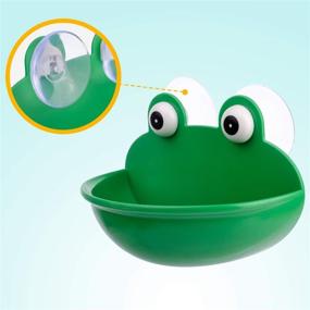 img 1 attached to 🐸 Amphibian Aquatic Frog Habitat, Cute Fish Tank Decoration for Small Aquatic Animals like Frogs, Toads, Geckos, Tadpoles, and Turtles