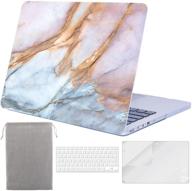 sykiila for older macbook pro 13 inch with retina display case for model a1425 / a1502 sleeve &amp logo