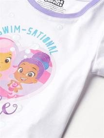 img 2 attached to 👕 Футболка "Lavender Bubble Guppies" для малышей - Детская одежда для девочек: Топы, Футболки и Блузки