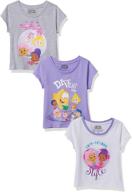 👕 футболка "lavender bubble guppies" для малышей - детская одежда для девочек: топы, футболки и блузки логотип