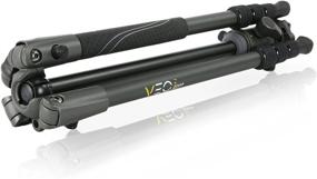 img 1 attached to Vanguard VEO 2 204AB Black Aluminum Travel Tripod with VEO 2 BH-45 Ball Head: Ideal for Sony, Nikon, Canon, Fujifilm Mirrorless, Compact System Camera (CSC), DSLR Photography