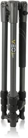 img 2 attached to Vanguard VEO 2 204AB Black Aluminum Travel Tripod with VEO 2 BH-45 Ball Head: Ideal for Sony, Nikon, Canon, Fujifilm Mirrorless, Compact System Camera (CSC), DSLR Photography