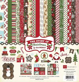 img 3 attached to 📚 Echo Park Paper Co. TSC94016 The Story of Christmas Collection Kit - A SEO-Optimized Product Title