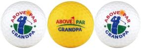 img 1 attached to 🏌️ Above Par Grandpa Golf Ball Variety Gift Set by EnjoyLife Inc