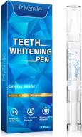 🌟 teeth whitening pen for sensitive teeth | fast result bleaching pen with 35% carbamide peroxide gel | whitening gel refill | help remove year stains | pack of 1 logo
