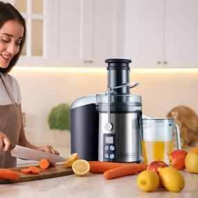 img 3 attached to Centrifugal Machines，Juice Extractor Adjustable Stainless Steel