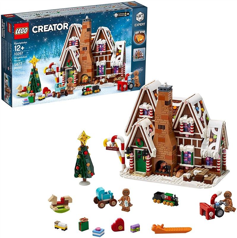lego creator expert gingerbread building 로고
