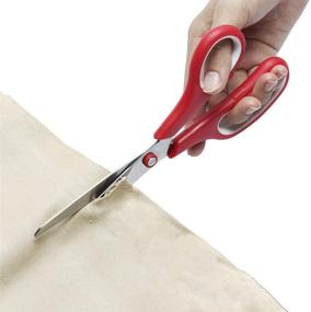 img 1 attached to ✂️ Comfort Grip 16 Pack CCR Scissors: Ergonomic Handles for Effortless Cutting