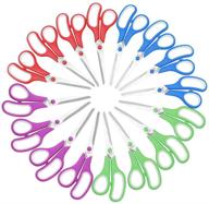 ✂️ comfort grip 16 pack ccr scissors: ergonomic handles for effortless cutting logo