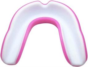 img 3 attached to Children Mouthguard Protect Basketball Rose_Red