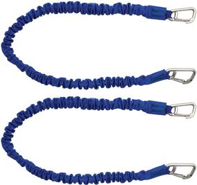 img 4 attached to 🚤 Extreme Max Blue 12" BoatTector High-Strength Line Snubber & Storage Bungee - 2-Pack-12 with Compact Hooks: Boost Your Boat's Safety and Storage Efficiency