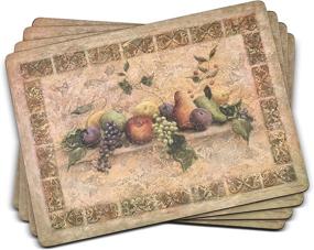 img 2 attached to 🏞️ Pimpernel Multicolor Placemats, Size 2010642816