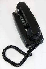 img 1 attached to Cortelco 2554 Black Wall Corded Telephone with Volume Control - Efficient Communication Solution