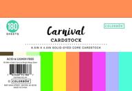 colorbok 95186a sheet carnival bright logo