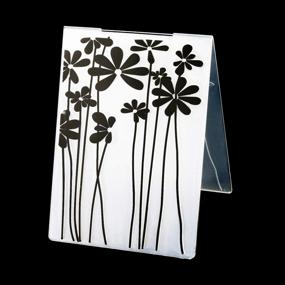 img 1 attached to 🌸 Set of 6 Plastic Embossing Folders for DIY Scrapbooking, Photo Albums, Cards, and Paper Crafts - Flower and Animal Templates for Decoration and Mold