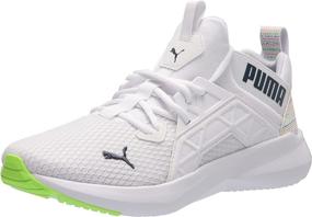 img 4 attached to PUMA Softride Running White Spellbound Green Glare Sports & Fitness in Running