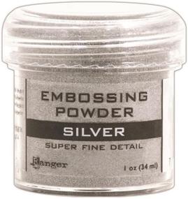 img 3 attached to 🔥 Ranger - Metallic Heat Embossing Powder Bundle: Gold, Silver, Platinum, Copper & Princess Gold (5 Items) for Stunning Cardmaking