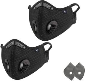 img 4 attached to 🚴 Long-Lasting Washable Reusable Breathing Mask for Outdoor Cycling