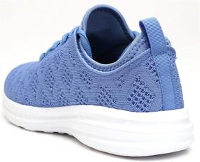 img 3 attached to Joomra Women Lightweight Sneakers: Trendy Athletic Shoes with 3D Woven Design