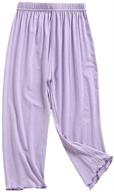 👧 toddler girls' elastic bloomers trousers in pants & capris - digirlsor girls' clothing logo