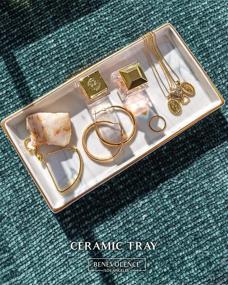 img 3 attached to Ceramic Jewelry Perfume Decorative Bathroom