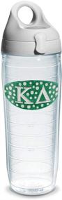 img 4 attached to 🍶 Kappa Delta Sorority Water Bottle: Tervis Clear, 24 oz with Lid - Shop Now!