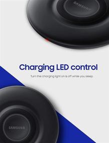 img 1 attached to 🔌 Samsung Qi Certified Fast Charge Wireless Charger Pad (2019 Edition) - Cooling Fan - Galaxy Phones, Watches, iPhone - Black