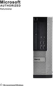 img 3 attached to 💻 Dell Optiplex 9010 SFF Desktop PC - Intel Core i5-3470, 16GB RAM, 240GB SSD, DVD, Windows 10 Pro (Renewed) – Fast and Reliable Computing with WiFi