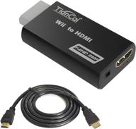 🎮 tohilkel wii to hdmi converter - hdmi cable included, 1080p video output & 3.5mm audio, supports all wii display modes logo