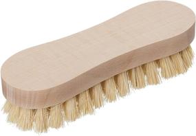 img 4 attached to 🧼 Redecker 6-1/2 inch Tampico Fiber Scrub Brush, Untreated Beechwood Handle, Durable Heat-Resistant Natural Bristles, Made in Germany