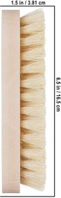 img 2 attached to 🧼 Redecker 6-1/2 inch Tampico Fiber Scrub Brush, Untreated Beechwood Handle, Durable Heat-Resistant Natural Bristles, Made in Germany